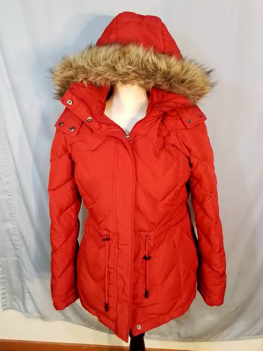 Kenneth Cole Reaction  red winter coat.